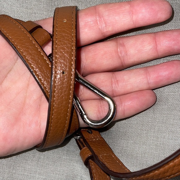 Coach Rich Brown Leather Satchel with Shoulder Strap Coach Satchel - Picture 9 of 11